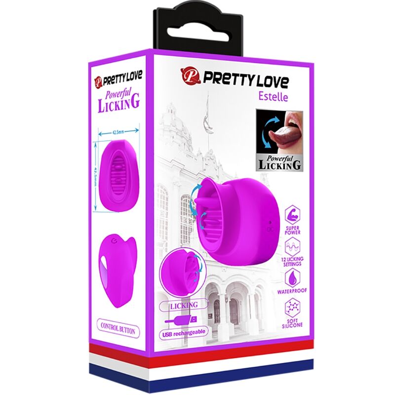 High Tech-Estelle Stimolatore con Lingua per il Clitoride, 12 5 High Tech-Estelle Stimolatore con Lingua per il Clitoride, 12 — PRETTY LOVE · Vibratori (imaginea 5)