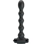 Anal Toys-Lynn Plug anale Silicone, 10 Vibrazioni, Nero-10 velocità — PRETTY LOVE · Giocattoli anali