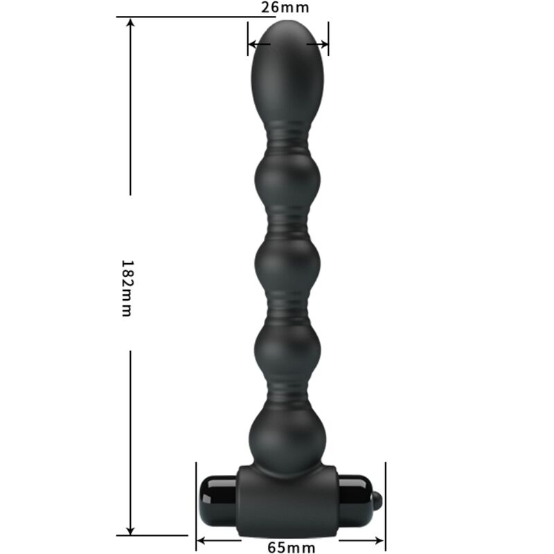 Anal Toys-Lynn Plug anale Silicone, 10 Vibrazioni, Nero-10 velocità 3 Anal Toys-Lynn Plug anale Silicone, 10 Vibrazioni, Nero-10 velocità — PRETTY LOVE · Giocattoli anali (imaginea 3)