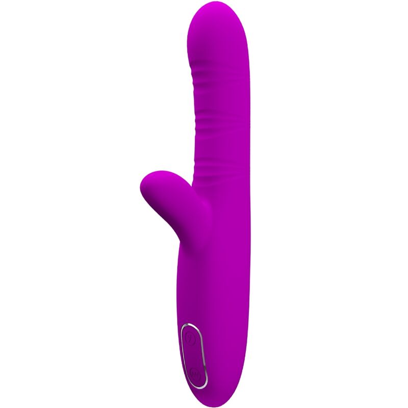 High Tech-Angelique Vibratore Multifunzione + Stimolatore — PRETTY LOVE · Vibratori