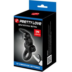 For Him-Anello Vibratore Coniglio Exciting Ring 10 Vibrazioni 12 For Him-Anello Vibratore Coniglio Exciting Ring 10 Vibrazioni — PRETTY LOVE · Anelli & Guaine per pene (imaginea 6)