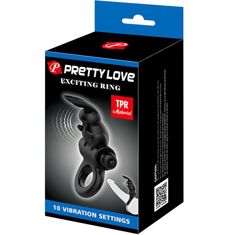 For Him-Anello Vibratore Coniglio Exciting Ring 10 Vibrazioni 6 For Him-Anello Vibratore Coniglio Exciting Ring 10 Vibrazioni — PRETTY LOVE · Anelli & Guaine per pene (imaginea 6)