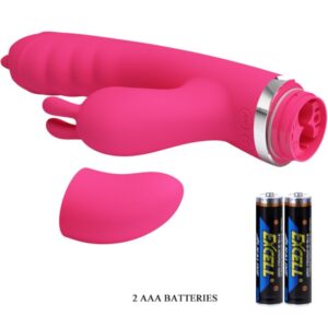 High Tech-Phoenix Rabbit Vibratore Multifunzione Rosa-Silicone, 7 — PRETTY LOVE · Vibratori (immagine 5)
