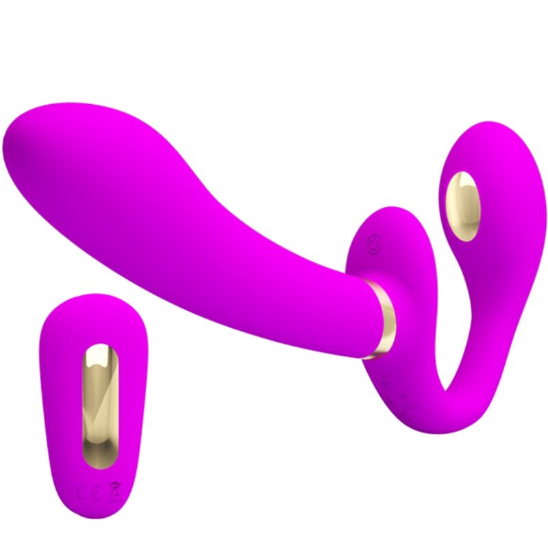 Remote Control-Thunderbird Doppio Strap-on Vibratore 1 Remote Control-Thunderbird Doppio Strap-on Vibratore — PRETTY LOVE · Vibratori