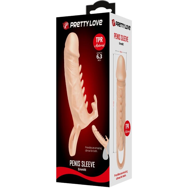 For Him-Pretty Love Emmit Guaina per pene con Stimolatore · Anelli & Guaine per pene (imaginea 4)
