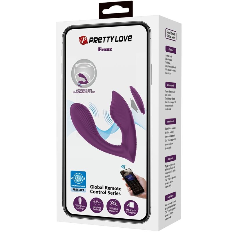 App Series-Franz Massager e Vibratore con App Gratuita 7 App Series-Franz Massager e Vibratore con App Gratuita — PRETTY LOVE · Giocattoli per coppie (imaginea 7)