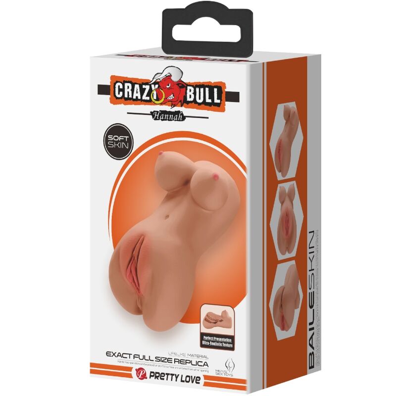 Crazy Bull-Hannah Masturbatore Doppia Vagina e Ano Realistico 3 Crazy Bull-Hannah Masturbatore Doppia Vagina e Ano Realistico · Masturbatori (imaginea 3)