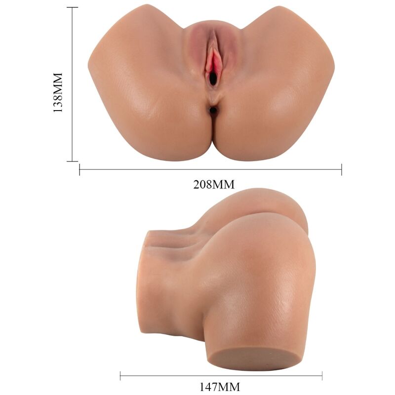 Crazy Bull-Hailey Vibratore Butt con vagina e ano realistico 4 Crazy Bull-Hailey Vibratore Butt con vagina e ano realistico · Masturbatori (imaginea 4)