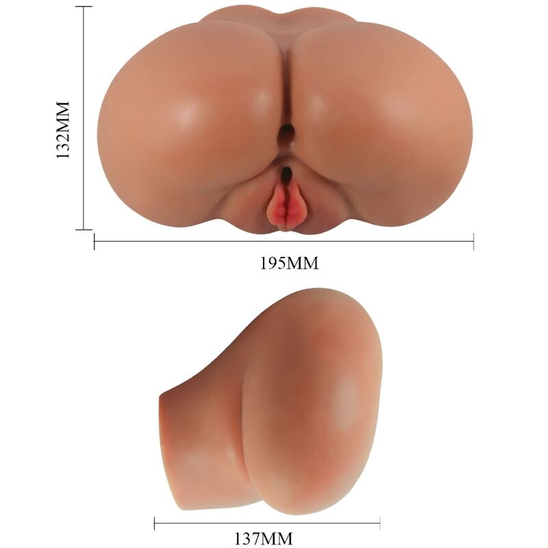 Crazy Bull-Luna Vibratore Butt con vagina e ano realistico · Masturbatori (immagine 5)