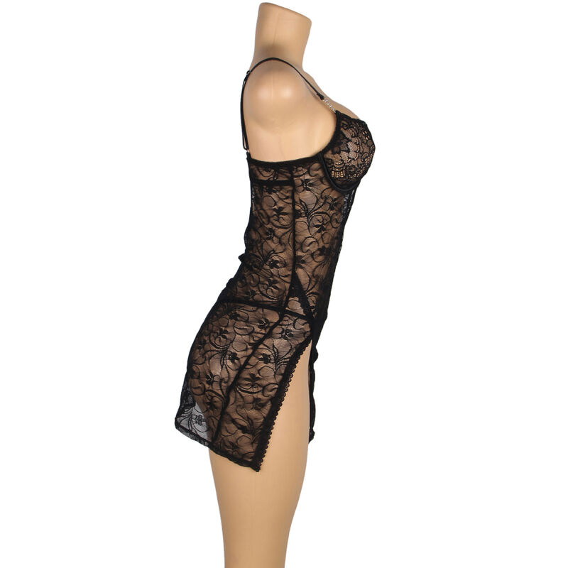 Subblime Babydolls-954185 Babydoll in pizzo con bretelle 2 Subblime Babydolls-954185 Babydoll in pizzo con bretelle · Lingerie sexy donna (imaginea 2)
