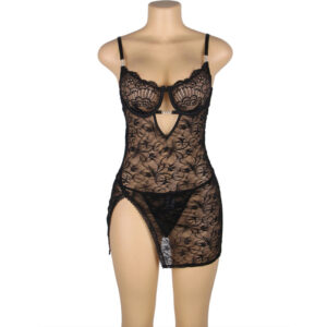 Subblime Babydolls-954185 Babydoll in pizzo con bretelle 13 Subblime Babydolls-954185 Babydoll in pizzo con bretelle · Lingerie sexy donna (imaginea 3)