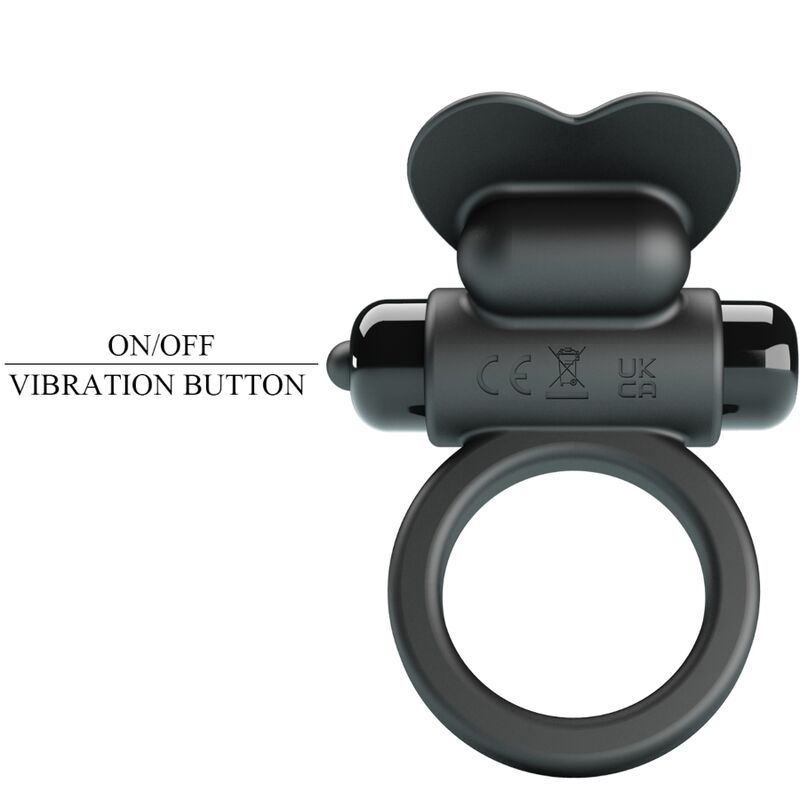 For Him-Debonaire Anello Vibratore Coniglio 10 Vibrazioni — PRETTY LOVE · Anelli & Guaine per pene (imaginea 5)