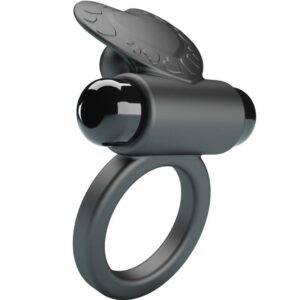 For Him-Debonaire Anello Vibratore Coniglio 10 Vibrazioni — PRETTY LOVE · Anelli & Guaine per pene (imaginea 6)