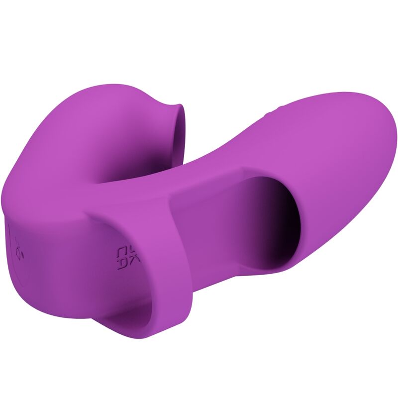 Fun Toys-Athena Vibratore per Dito con Stimolatore Clitorideo — PRETTY LOVE · Vibratori (immagine 5)