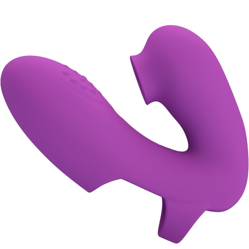 Fun Toys-Athena Vibratore per Dito con Stimolatore Clitorideo — PRETTY LOVE · Vibratori (immagine 6)
