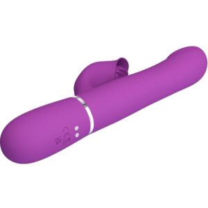 High Tech-4 in 1 Vibratore Multifunzione e Stimolatore — PRETTY LOVE · Vibratori (immagine 5)