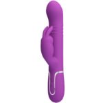 High Tech-Cola 4 in 1 vibratore coniglio multifunzione — PRETTY LOVE · Vibratori