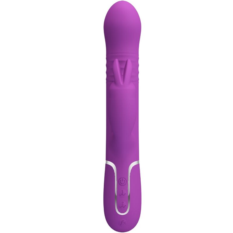 High Tech-Cola 4 in 1 vibratore coniglio multifunzione 2 High Tech-Cola 4 in 1 vibratore coniglio multifunzione — PRETTY LOVE · Vibratori (imaginea 2)