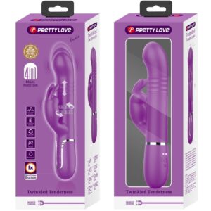 High Tech-Cola 4 in 1 vibratore coniglio multifunzione 16 High Tech-Cola 4 in 1 vibratore coniglio multifunzione — PRETTY LOVE · Vibratori (imaginea 8)
