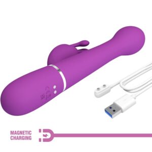 High Tech-Dejon 3 in 1 Vibratore Coniglio Multifunzione — PRETTY LOVE · Vibratori (imaginea 6)