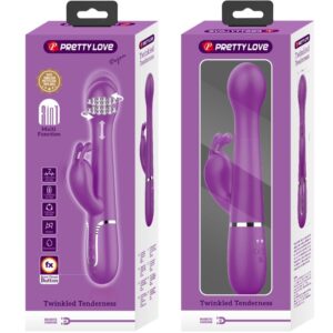 High Tech-Dejon 3 in 1 Vibratore Coniglio Multifunzione — PRETTY LOVE · Vibratori (imaginea 7)