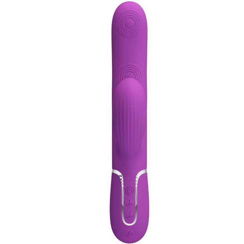 High Tech-Perlite 3 in 1 Vibratore Coniglio Multifunzione — PRETTY LOVE · Vibratori (immagine 2)