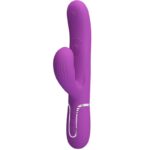 High Tech-Perlite 3 in 1 Vibratore Coniglio Multifunzione — PRETTY LOVE · Vibratori