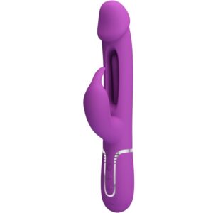 High Tech-Kampas 3 in 1 Vibratore Coniglio Multifunzione — PRETTY LOVE · Vibratori