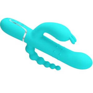 High Tech-Cammy 4 in 1 Triple Rabbit Vibrator Blu-Silicone 13 High Tech-Cammy 4 in 1 Triple Rabbit Vibrator Blu-Silicone — PRETTY LOVE · Vibratori (imaginea 4)