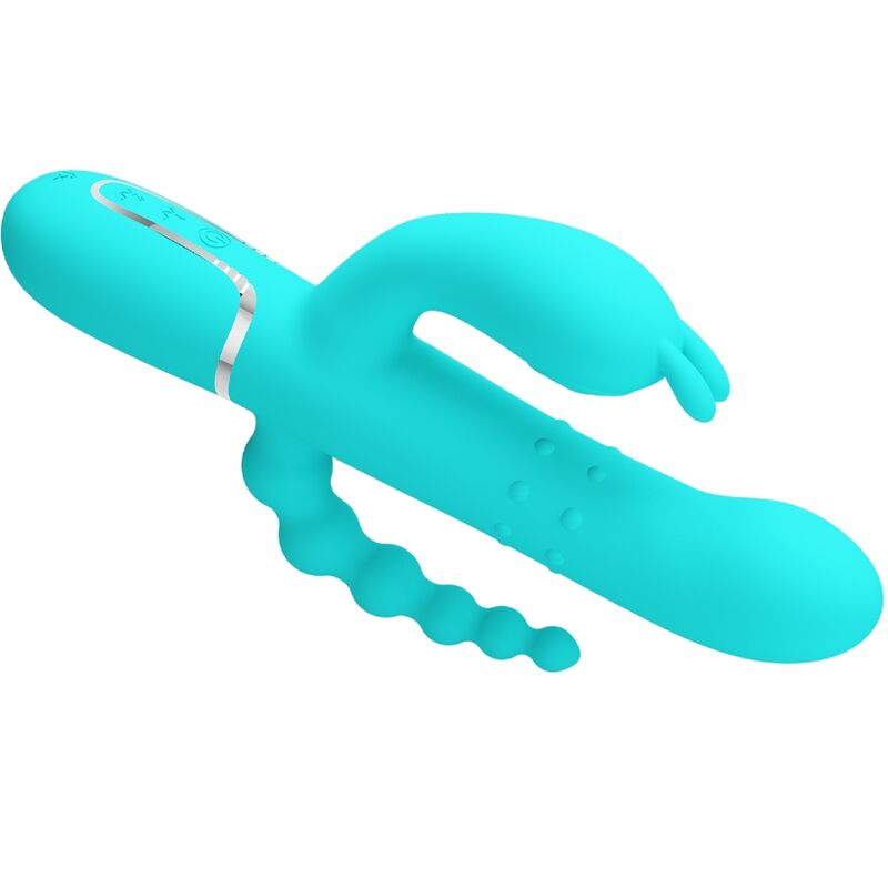 High Tech-Cammy 4 in 1 Triple Rabbit Vibrator Blu-Silicone 4 High Tech-Cammy 4 in 1 Triple Rabbit Vibrator Blu-Silicone — PRETTY LOVE · Vibratori (imaginea 4)