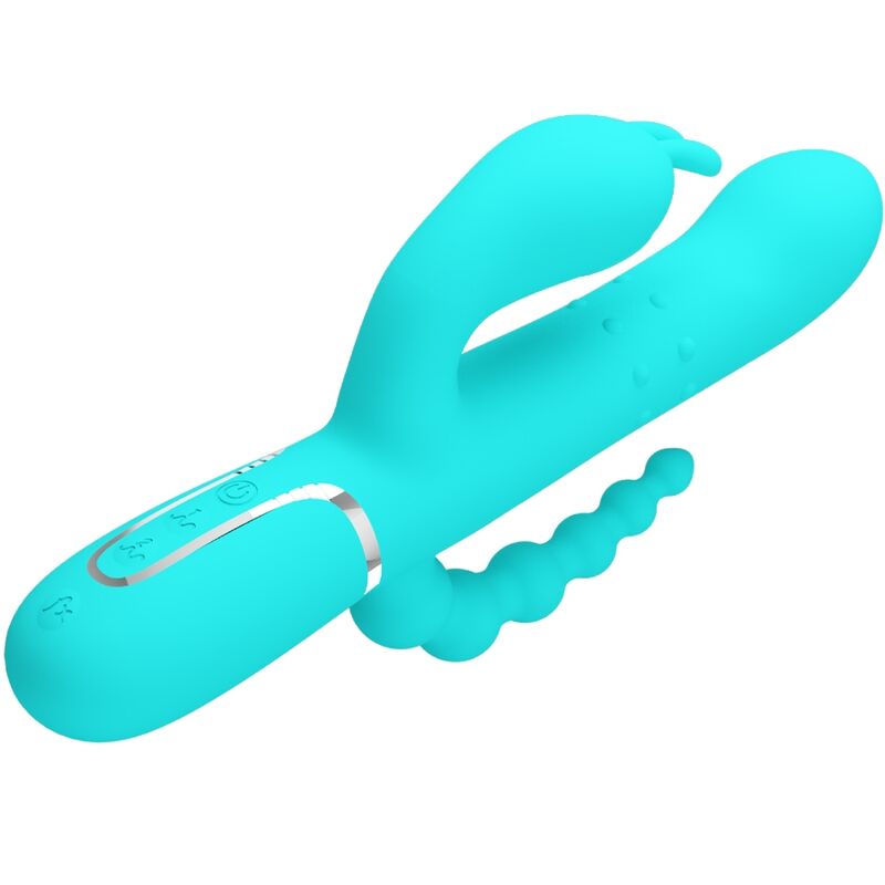High Tech-Cammy 4 in 1 Triple Rabbit Vibrator Blu-Silicone 5 High Tech-Cammy 4 in 1 Triple Rabbit Vibrator Blu-Silicone — PRETTY LOVE · Vibratori (imaginea 5)