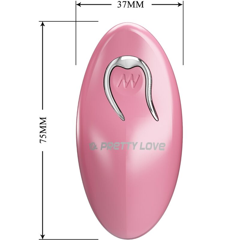 Fun Toys-Morsetti per capezzoli Cailey con 10 vibrazioni telecomando — PRETTY LOVE · Accessori BDSM (immagine 2)