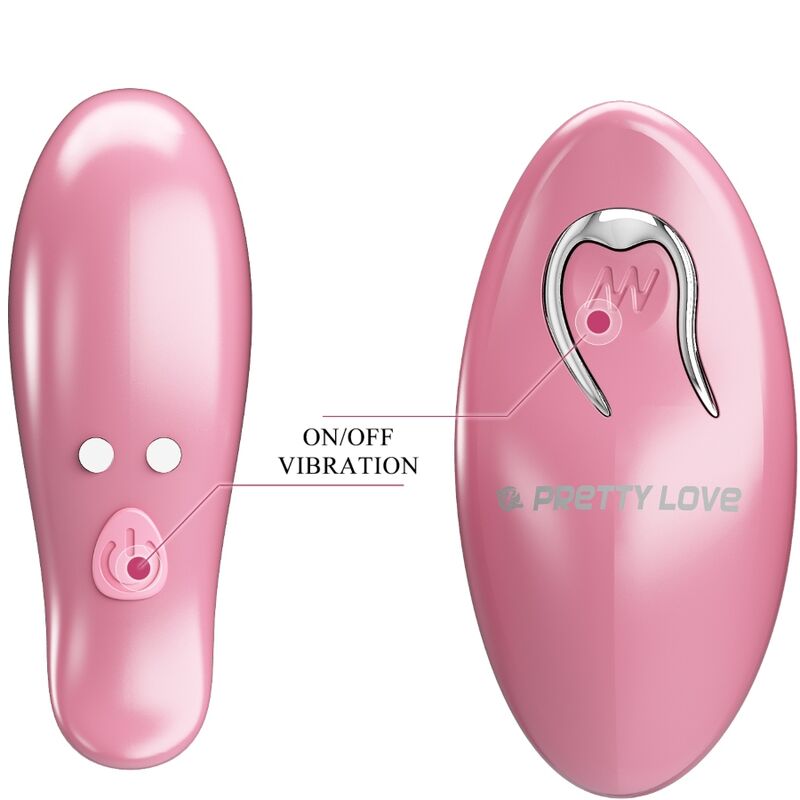 Fun Toys-Morsetti per capezzoli Cailey con 10 vibrazioni telecomando — PRETTY LOVE · Accessori BDSM (immagine 4)