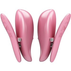 Fun Toys-Morsetti per capezzoli Cailey con 10 vibrazioni telecomando — PRETTY LOVE · Accessori BDSM (immagine 5)