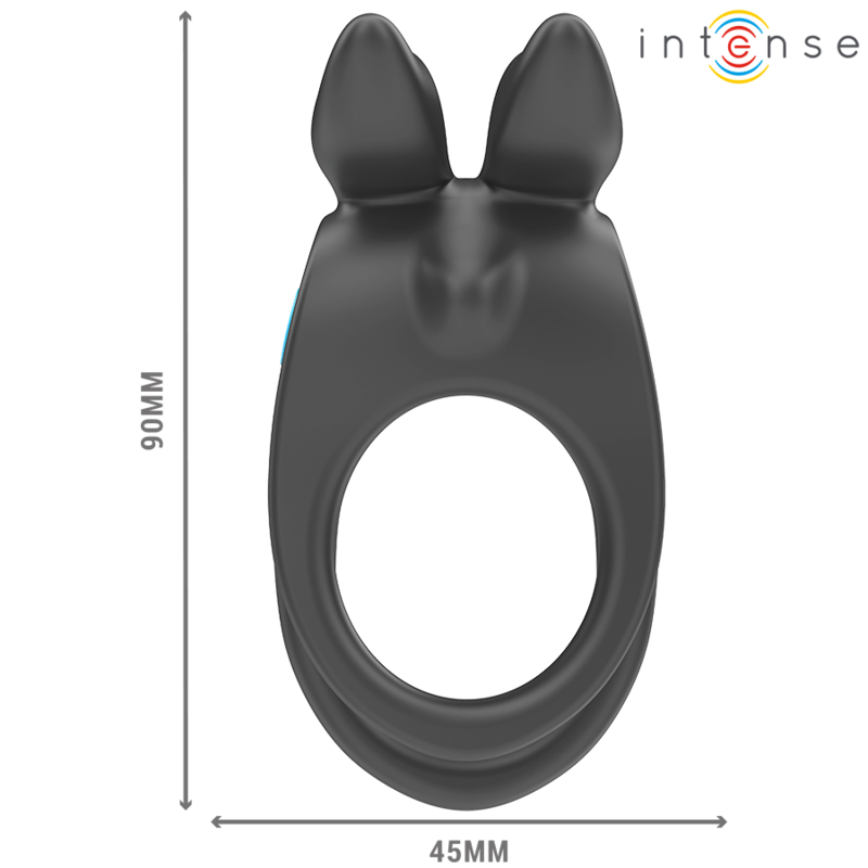 Intense For Him-Sam Anello Doppio Vibratore per Pene, 10 modalità · Anelli & Guaine per pene (immagine 4)