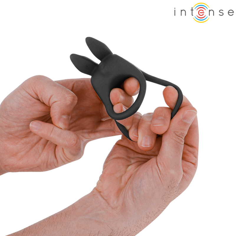 Intense For Him-Sam Anello Doppio Vibratore per Pene, 10 modalità · Anelli & Guaine per pene (immagine 5)