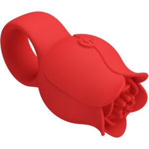 Fun Toys-Vibratore di dito a forma di rosa Jae, 10 — PRETTY LOVE · Vibratori (imaginea 4)