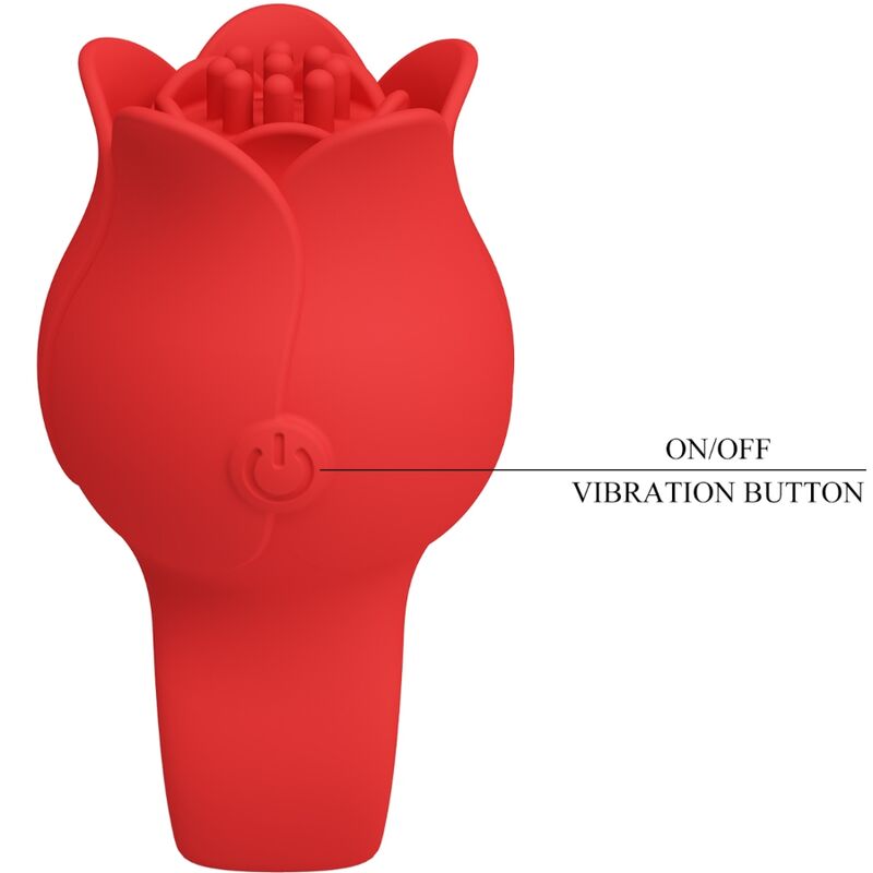 Fun Toys-Vibratore di dito a forma di rosa Jae, 10 — PRETTY LOVE · Vibratori (imaginea 7)