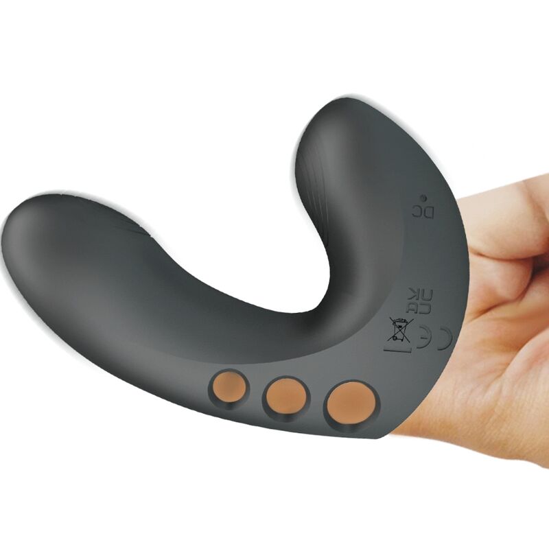 Fun Toys-Camelia Vibratore per Dito 7 Vibrazioni Nero-Silicone — PRETTY LOVE · Vibratori (imaginea 5)