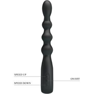 Anal Toys-Federer Vibratore Anale 12 Vibrazioni Nero-Silicone, 12 12 Anal Toys-Federer Vibratore Anale 12 Vibrazioni Nero-Silicone, 12 — PRETTY LOVE · Vibratori (immagine 5)