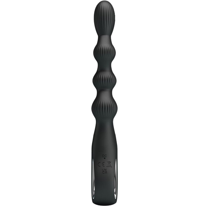 Anal Toys-Federer Vibratore Anale 12 Vibrazioni Nero-Silicone, 12 2 Anal Toys-Federer Vibratore Anale 12 Vibrazioni Nero-Silicone, 12 — PRETTY LOVE · Vibratori (immagine 2)