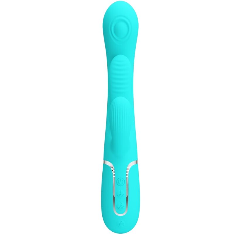 High Tech-Shania Triple Rabbit Vibratore Multifunzione 3 in 1 2 High Tech-Shania Triple Rabbit Vibratore Multifunzione 3 in 1 — PRETTY LOVE · Vibratori (imaginea 2)
