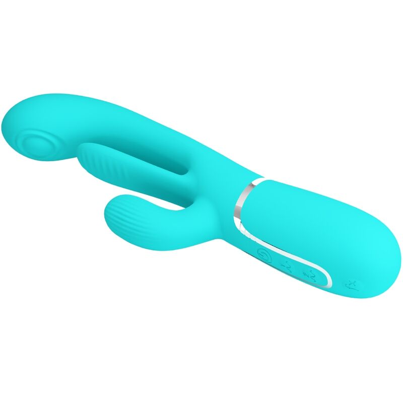 High Tech-Shania Triple Rabbit Vibratore Multifunzione 3 in 1 3 High Tech-Shania Triple Rabbit Vibratore Multifunzione 3 in 1 — PRETTY LOVE · Vibratori (imaginea 3)