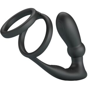 For Him-Emoni Anelli per Pene e Plug anale, 12 Vibrazioni — PRETTY LOVE · Anelli & Guaine per pene