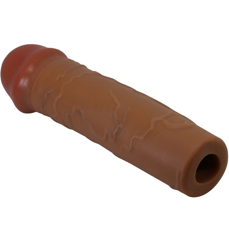 For Him-Nilo Guaina per pene con Estensione 2.5 cm Mulatto-TPR 2 For Him-Nilo Guaina per pene con Estensione 2.5 cm Mulatto-TPR — PRETTY LOVE · Anelli & Guaine per pene (imaginea 2)