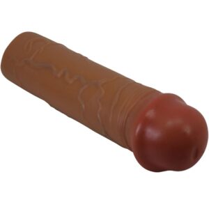 For Him-Nilo Guaina per pene con Estensione 2.5 cm Mulatto-TPR — PRETTY LOVE · Anelli & Guaine per pene (imaginea 3)