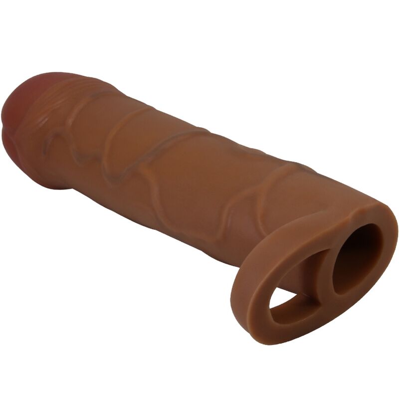 For Him-Buion Guaina per pene con Estensione 2.5 cm Mulatto-TPR 2 For Him-Buion Guaina per pene con Estensione 2.5 cm Mulatto-TPR — PRETTY LOVE · Anelli & Guaine per pene (imaginea 2)