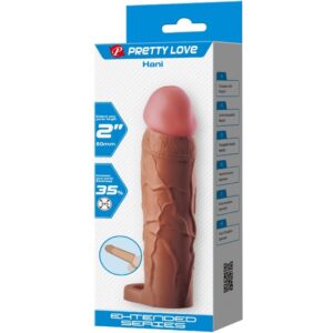 For Him-Hani Guaina per pene con Estensione di 5 cm Mulatto-TPR 14 For Him-Hani Guaina per pene con Estensione di 5 cm Mulatto-TPR — PRETTY LOVE · Anelli & Guaine per pene (imaginea 7)