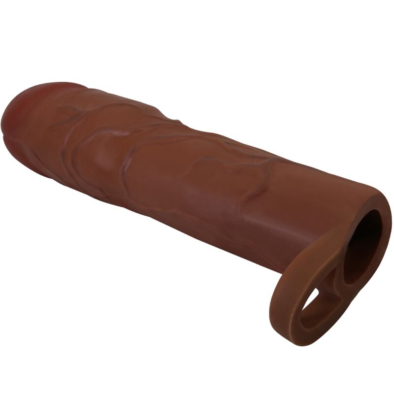 For Him-Lampone Guaina per pene con Estensione 7,6 cm Mulatto-TPR 3 For Him-Lampone Guaina per pene con Estensione 7,6 cm Mulatto-TPR — PRETTY LOVE · Anelli & Guaine per pene (imaginea 3)