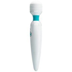 High Tech-Cloud Wand Bastone Vibratore 7 Vibrazioni, Bianco-Silicone, 7 — PRETTY LOVE · Vibratori (imaginea 3)